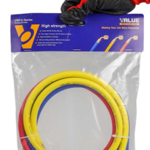 شیلنگ شارژ گاز R410 ولیو سایز 90 سانتیمتر (1 عددی)